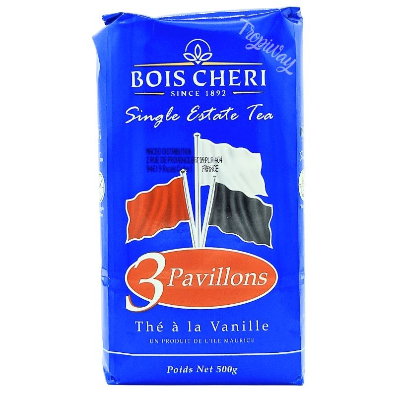 THÉ BOIS CHÉRI - SAVEUR VANILLE - 500G - 3 PAVILLONS