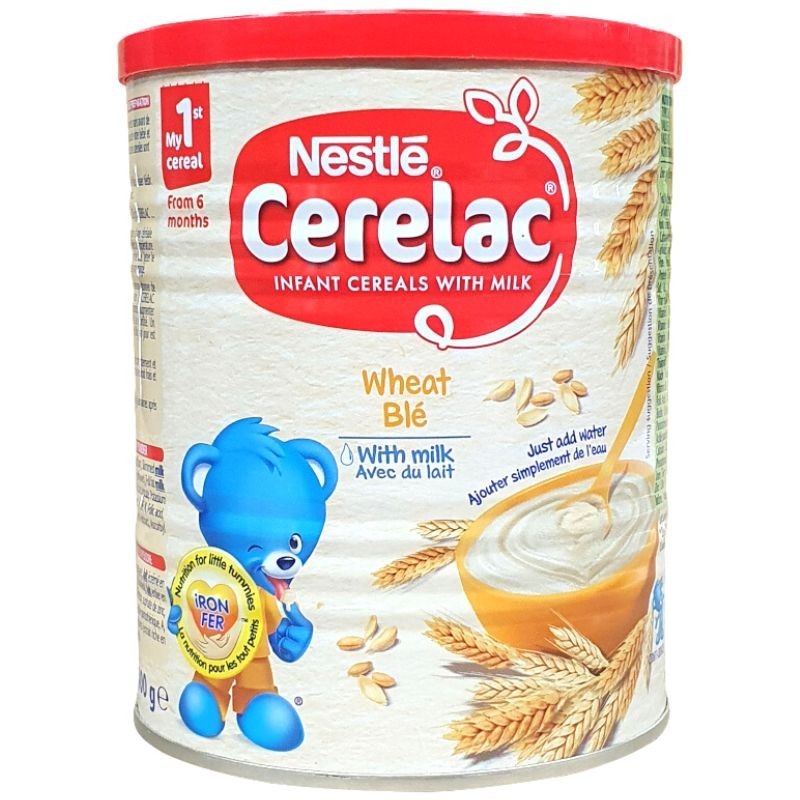 Lait en poudre 6 mois - blé - CERELAC - 400g