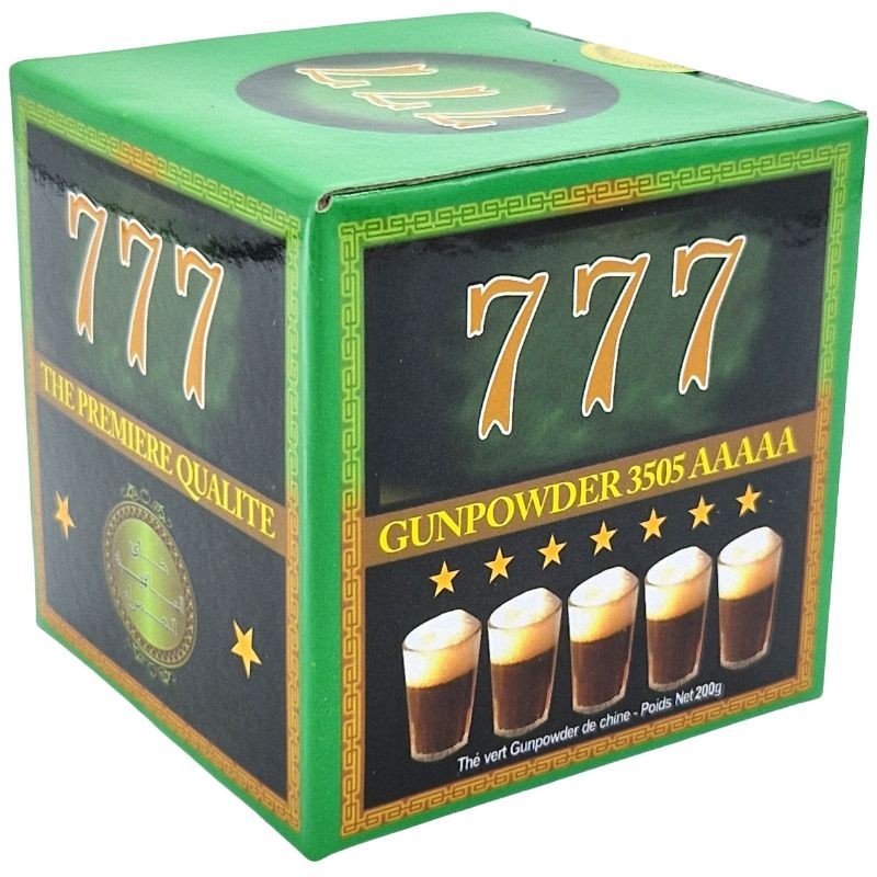 THÉ VERT DE LUXE GUNPOWDER 777 200G