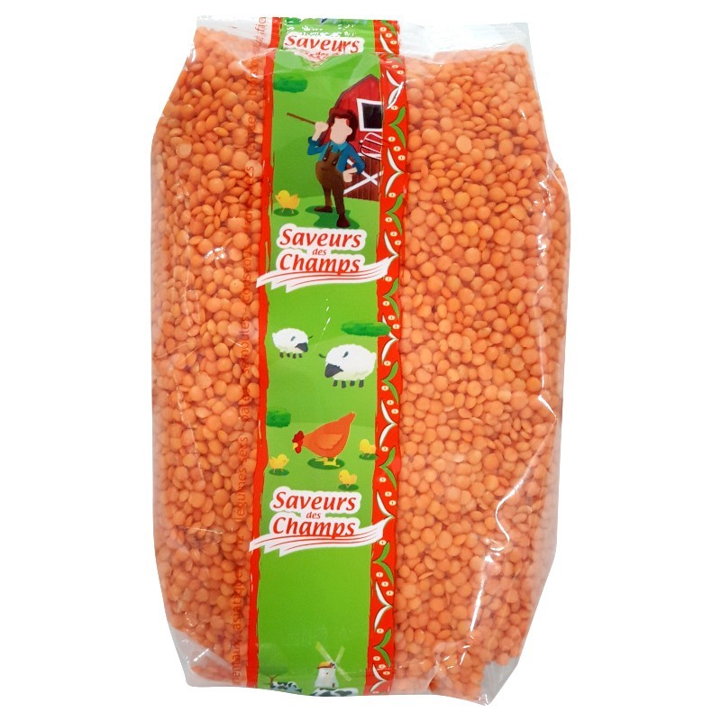 LENTILLE CORAIL FOOTBALL 1KG