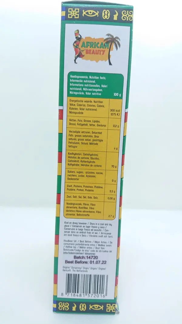 African beauty plantain