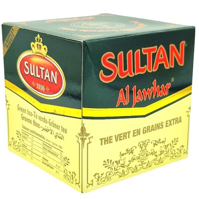 THÉ VERT EN GRAINS | AL JAWHAR | 500G | SULTAN