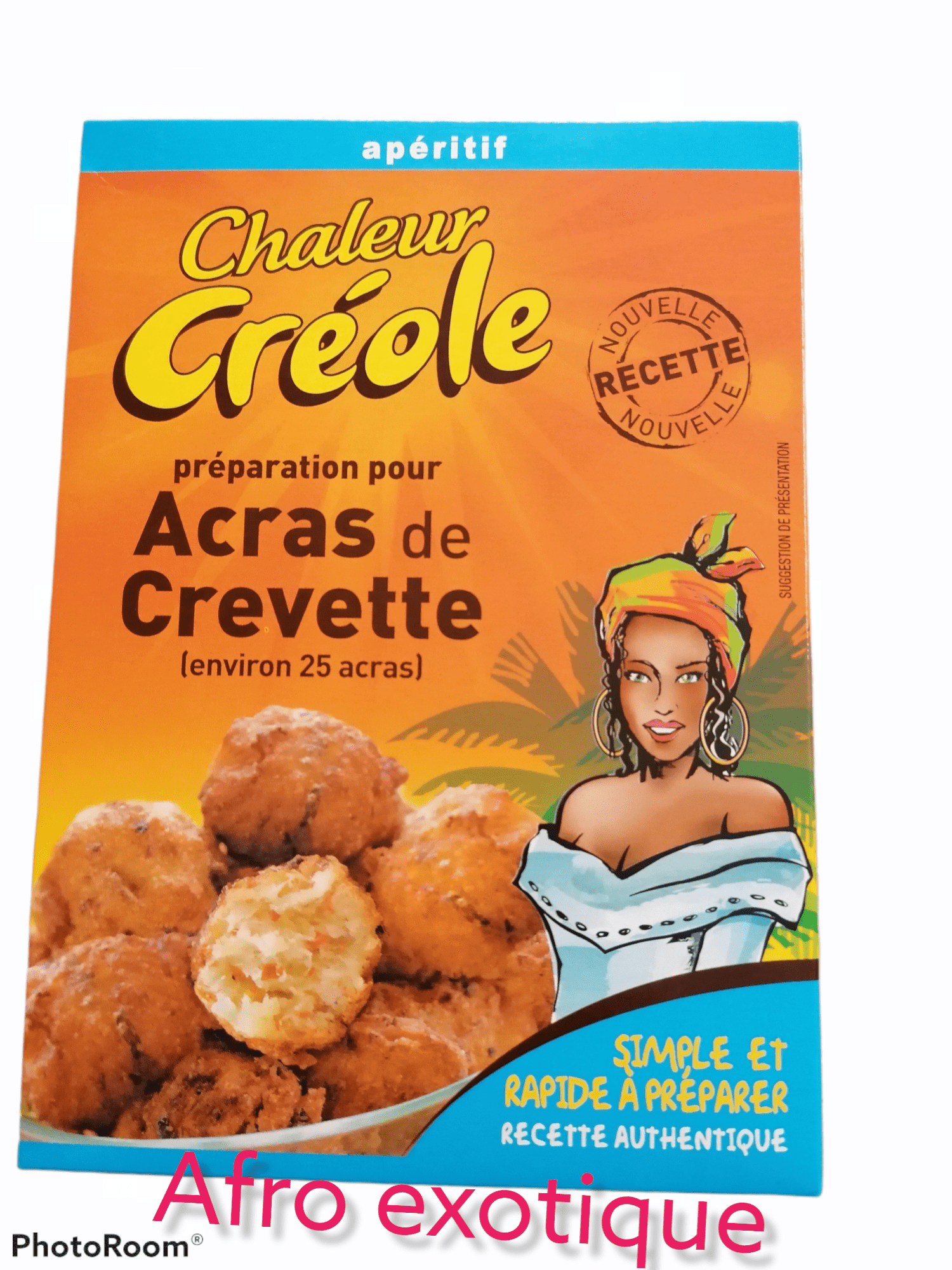 Acras de crevette Chaleur Créole (préparation pour)